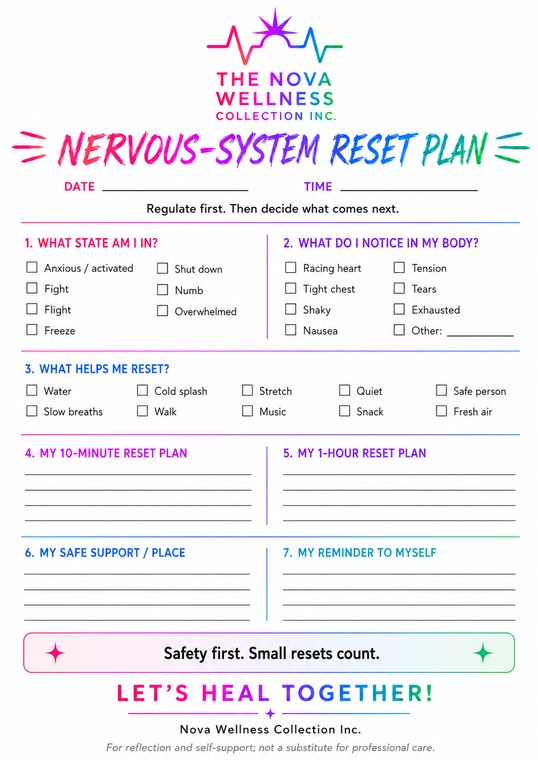 Preview of the Nervous-System Reset Plan